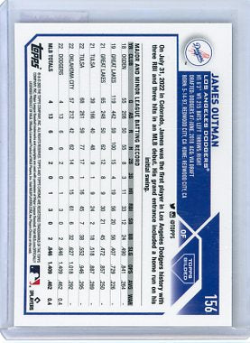 James Outman - 2023 Topps Chrome Gilded Gold Rookie 152/199 #156