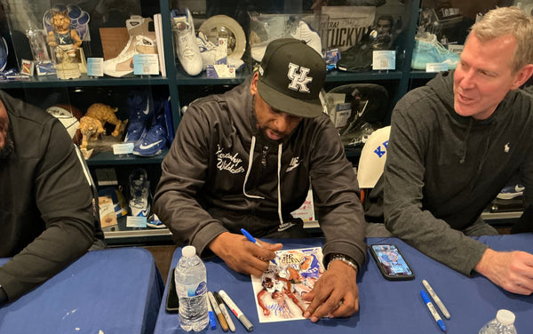 UK 1996 CHAMPIONSHIP PLAYERS - Signed Photo of A. Walker,  C. Mills, J. Prickett,  W. Turner, A. Epps