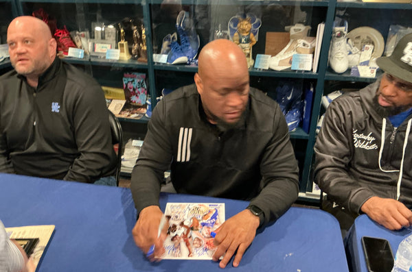 UK 1996 CHAMPIONSHIP PLAYERS - Signed Photo of A. Walker,  C. Mills, J. Prickett,  W. Turner, A. Epps