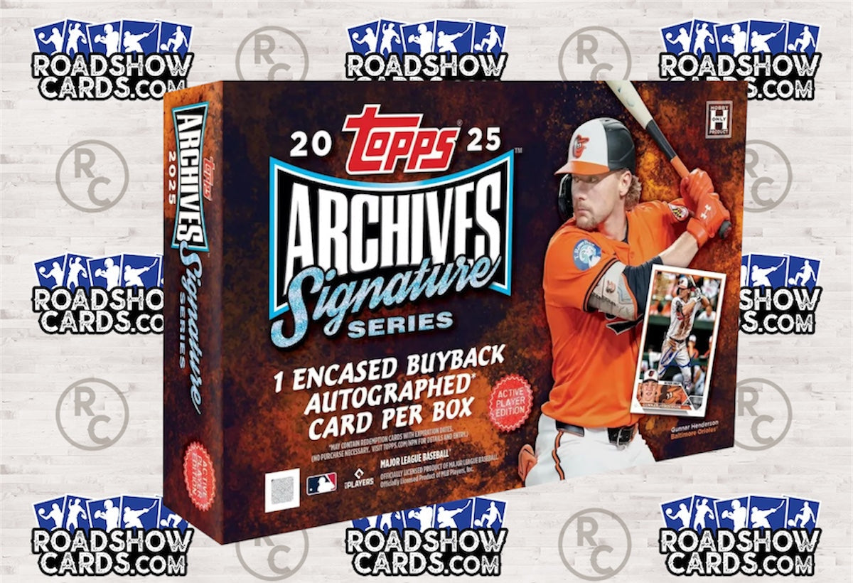 2025 Baseball Topps Archives Signature Series Active Players