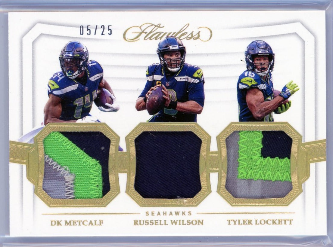 RUSSELL WILSON / DK METCALF / TYLER LOCKETT - 2020 Football