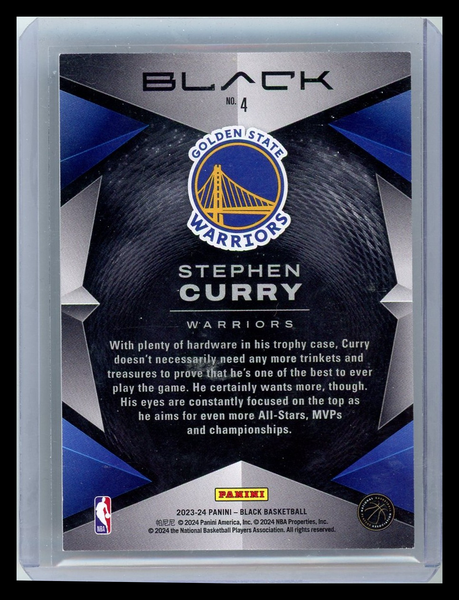 Stephen Curry - 2024 Panini Black Vanta