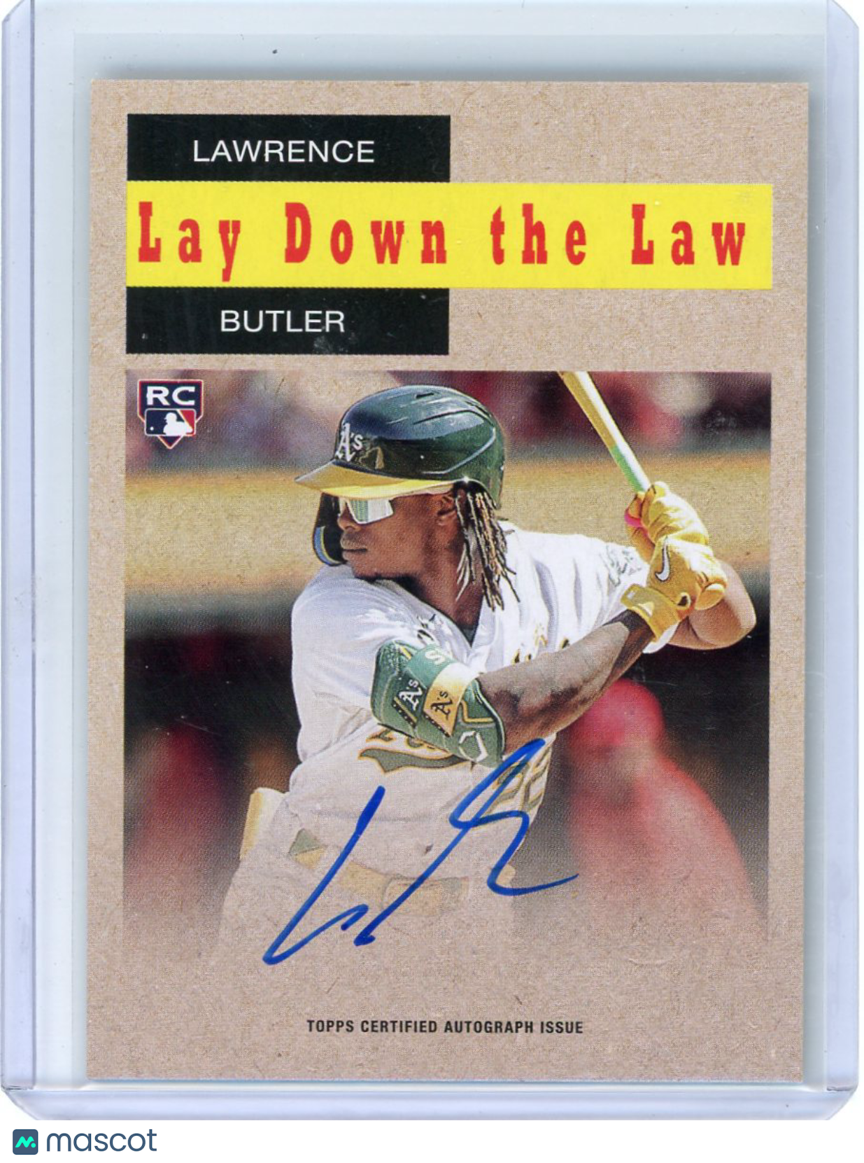 Lawrence Butler - 2024 Topps Archives 1958 Topps TV Westerns Autograph RC