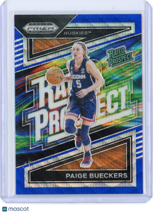 Paige Bueckers - 2024 Panini Prizm Draft Blue Wave Rated Prospect Rookie 181/249
