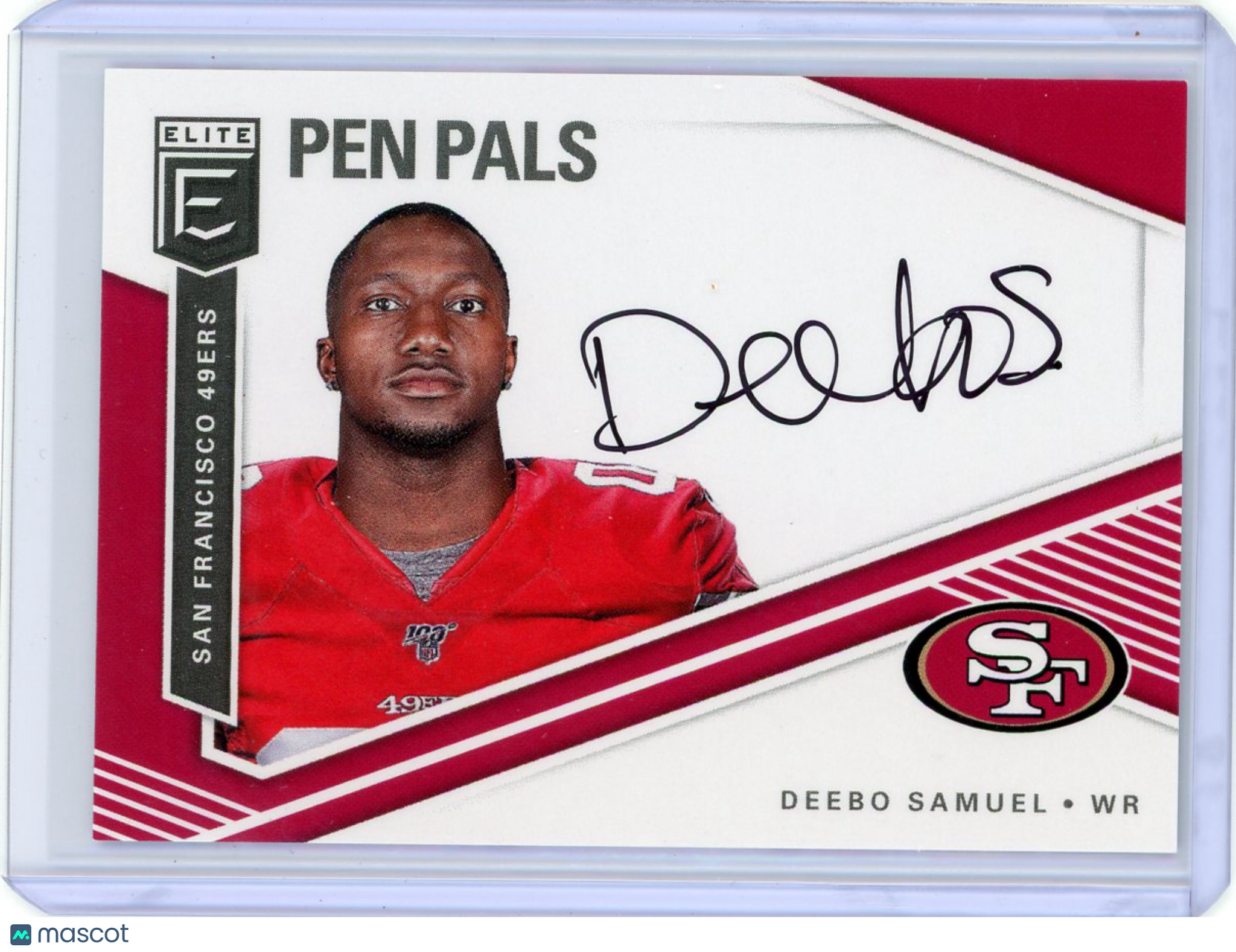 Deebo Samuel - 2019 Panini Donruss Elite Pen Pals Rookie Auto Autograph