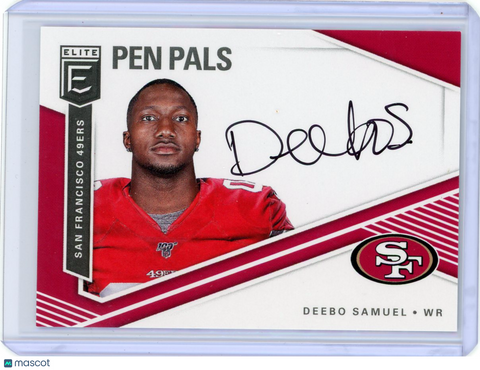 Deebo Samuel - 2019 Panini Donruss Elite Pen Pals Rookie Auto Autograph
