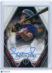Andruw Jones - 2021 Topps Tribute Autographs Auto 121/199 TA-AJO