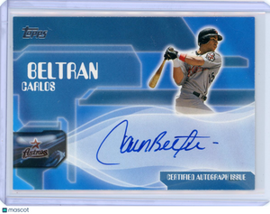 Carlos Beltran - 2004 Topps Baseball Series 1 Certified Autograph Auto TA-CB