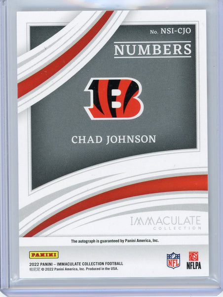 Chad Johnson - 2022 Panini Immaculate Collection Auto Autograph 37/85 NSI-CJO
