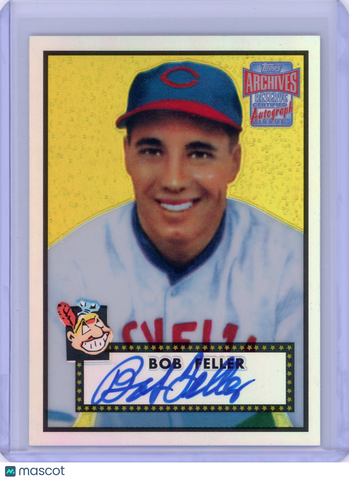 Bob Feller - Topps Archives Reserve Chrome Signature Series 2013 Auto Refractor