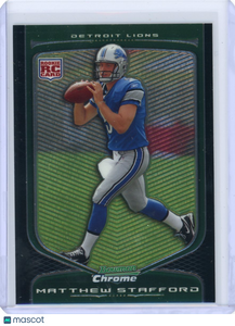 Matthew Stafford - 2009 Bowman Chrome Topps RC Rookie 111