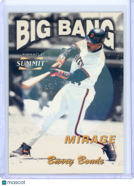 Barry Bonds - 1995 Pinnacle Summit Mirage Big Bang 459/600 #5 of 16 Giants