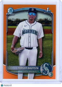 Yorger Bautista - 2025 Bowman Chrome 1st Orange Refractor /25