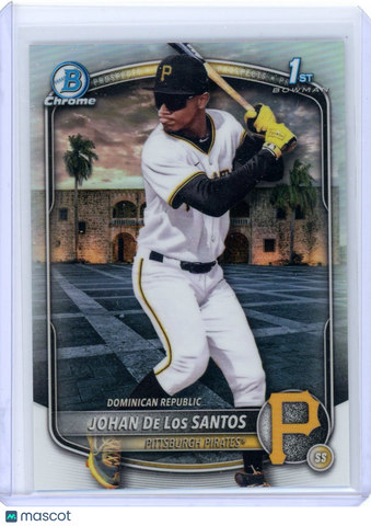 Johan De Los Santos - 2025 Bowman Chrome 1st International Refractor SP