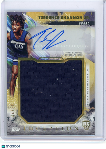 Terrence Shannon Jr. - 2024-25 Topps Inception Basketball RPA Auto Rookie 44/50