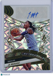 Ja Morant - 2024-25 Panini Revolution Around The Rim 2025 Impact Autograph 43/49