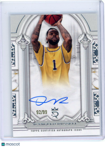D'Angelo Russell - 2023/24 Topps Royalty Collection Basketball 2024 Auto 92/99