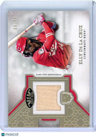 Elly De La Cruz - 2024 Topps Tier One Rookie 69/99 Nice Game-Used Relic
