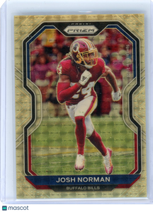 Josh Norman - 2020 Panini Prizm Football Gold Vinyl 3/5