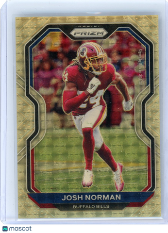 Josh Norman - 2020 Panini Prizm Football Gold Vinyl 3/5