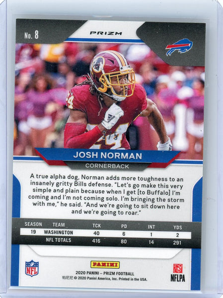 Josh Norman - 2020 Panini Prizm Football Gold Vinyl 3/5