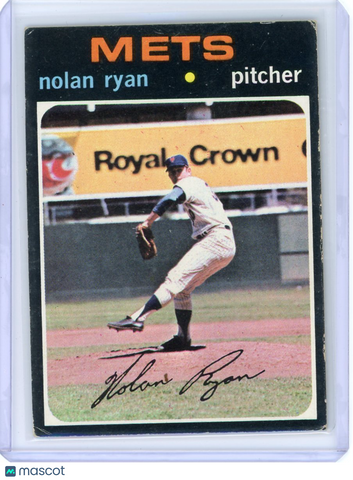 Nolan Ryan - 1971 Topps Baseball #513