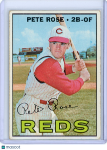 Pete Rose - 1967 Topps Baseball #430