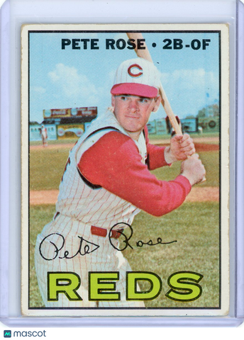 Pete Rose - 1967 Topps Baseball #430