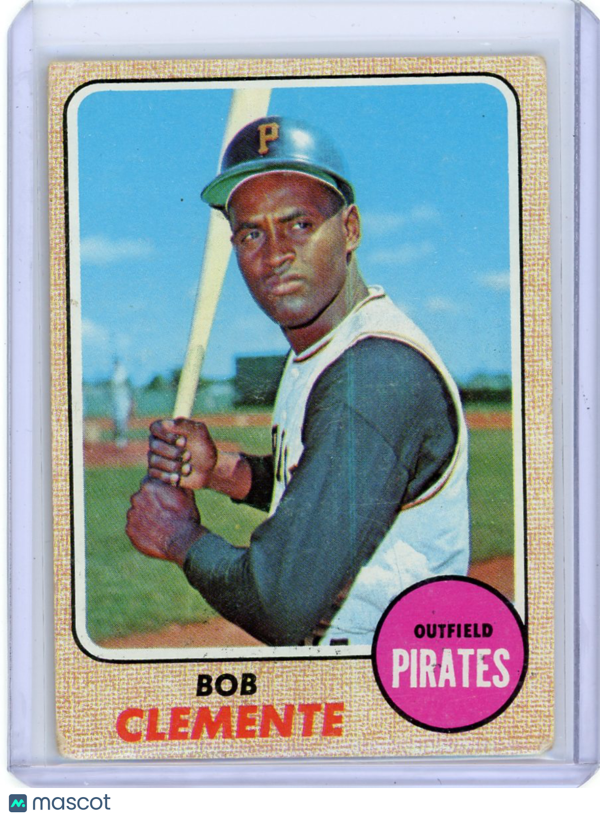 Bob Clemente - 1968 Topps Baseball #150 Pirates