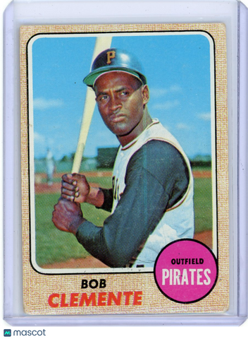 Bob Clemente - 1968 Topps Baseball #150 Pirates