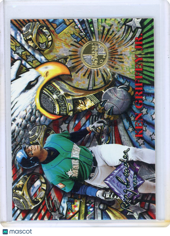 Ken Griffey Jr. - 1995 Topps Ring Leaders SP #14 Mariners Members Only SP