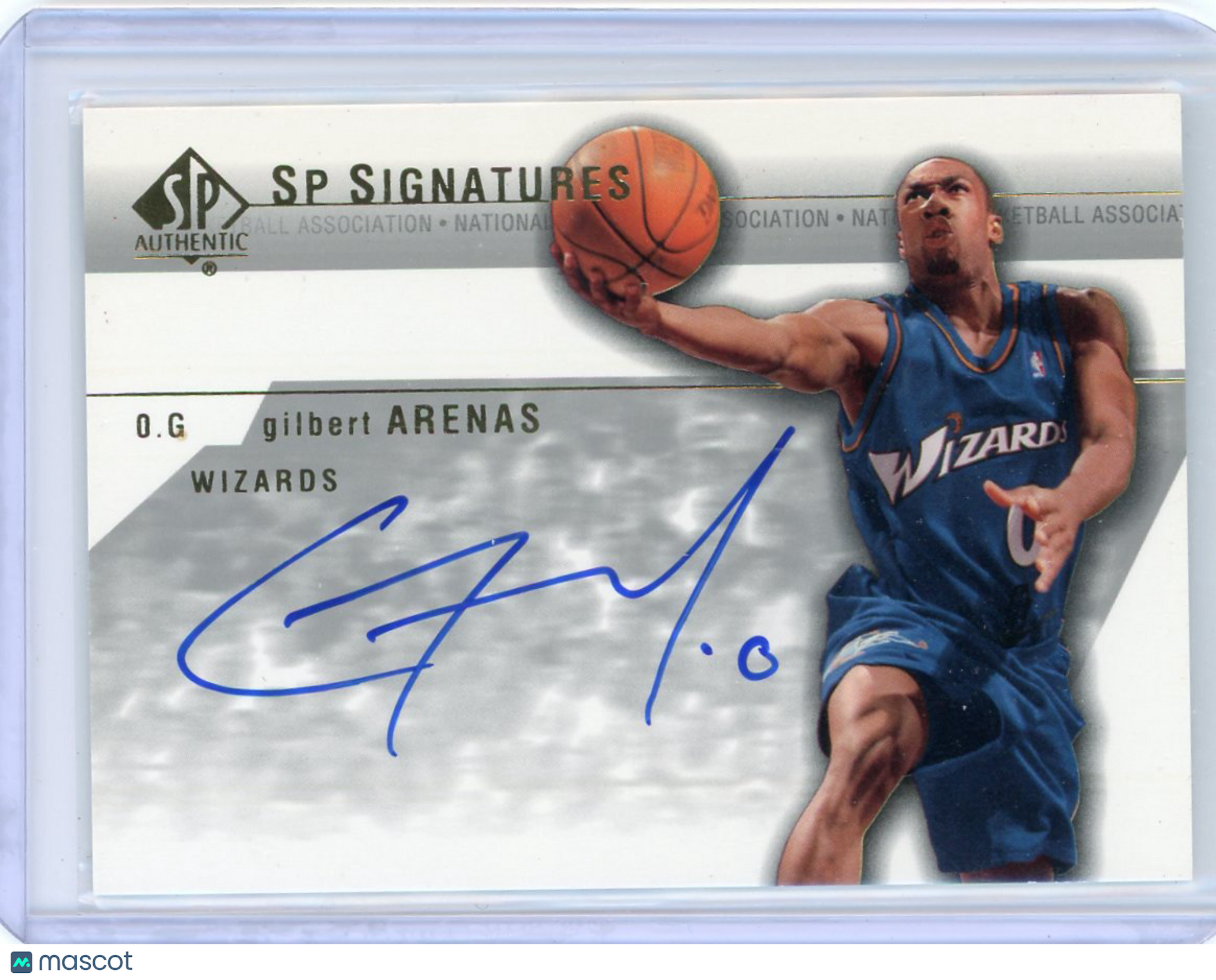 Gilbert Arenas - 2004 Upper Deck SP Authentic SP Signatures Auto GA-A