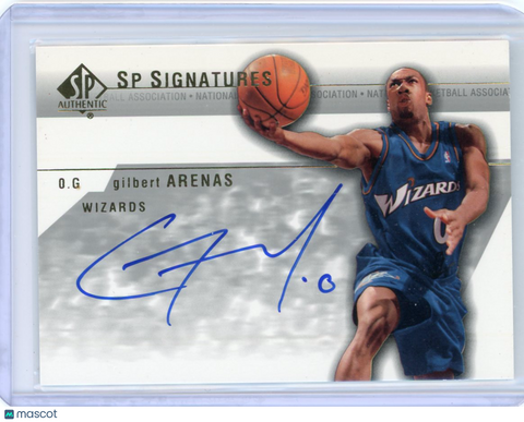 Gilbert Arenas - 2004 Upper Deck SP Authentic SP Signatures Auto GA-A