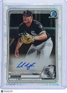 Andrew Vaughn - 2020 Bowman Chrome Mega Box Auto White Sox