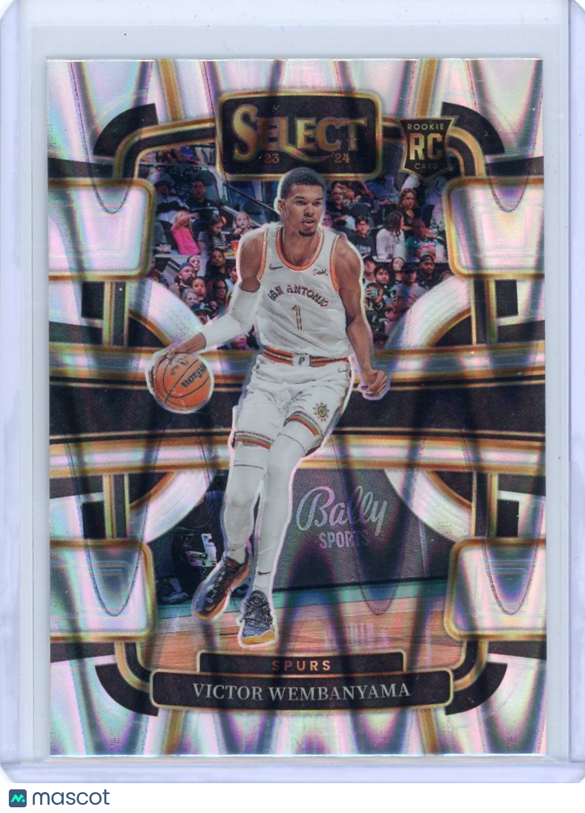 Victor Wembanyama - 2023-24 Panini Select Prizm 2024 Concourse Rookie Seismic