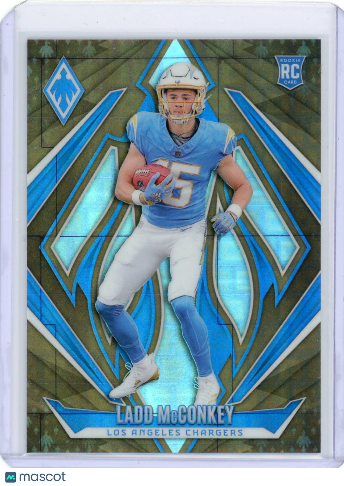 Ladd McConkey - 2024 Panini Phoenix Football Bronze Mosaic Rookie 30/33