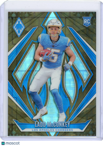 Ladd McConkey - 2024 Panini Phoenix Football Bronze Mosaic Rookie 30/33
