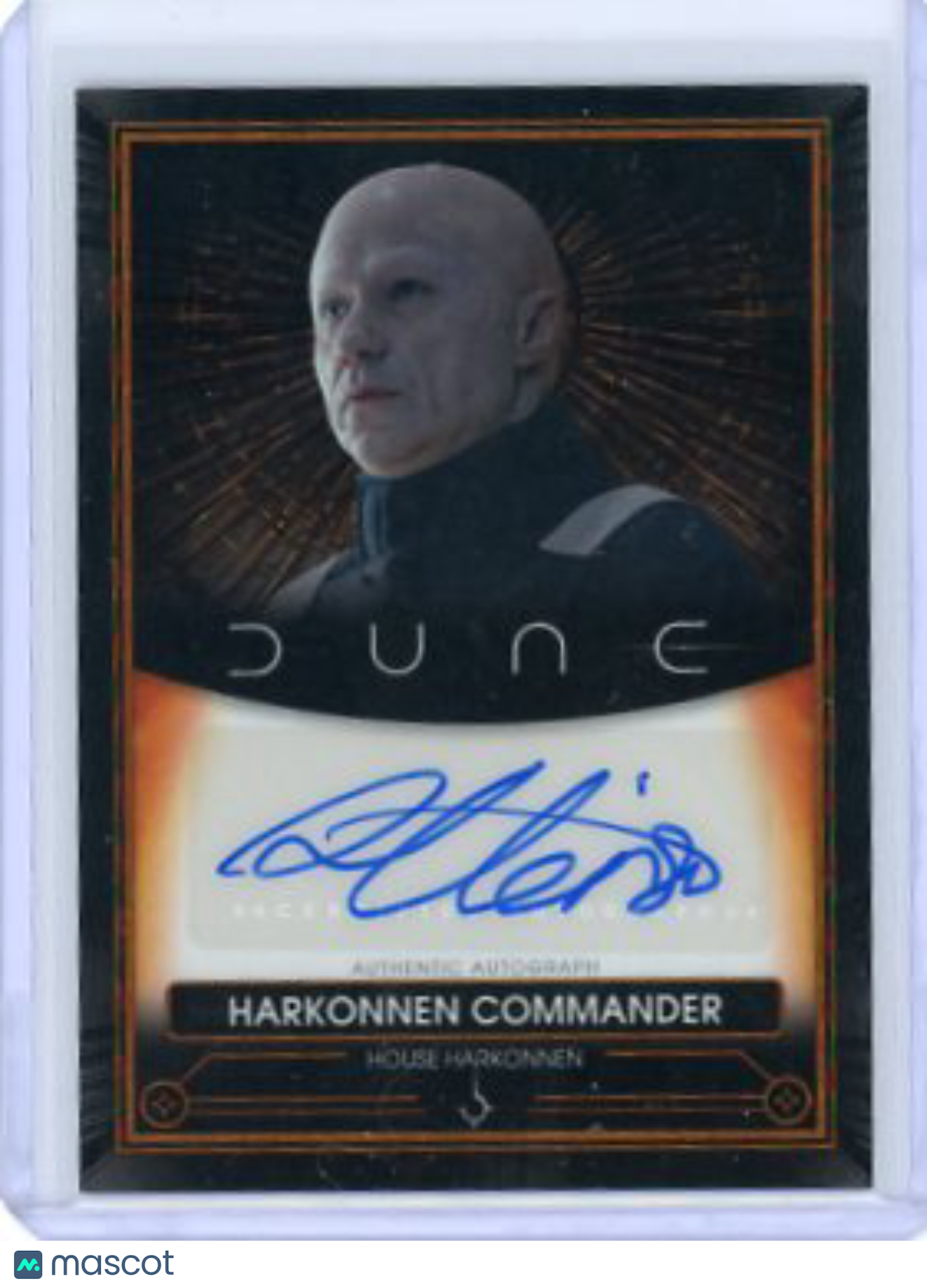 Harkonnen Commander Anton Valemsi Auto 2025 Topps Dune Chrome #A-AV