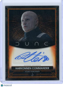Harkonnen Commander Anton Valemsi Auto 2025 Topps Dune Chrome #A-AV