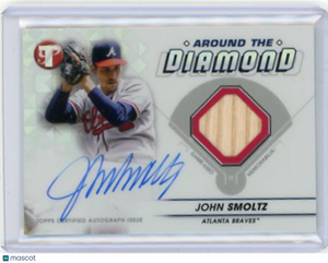 John Smoltz - 2023 Topps Pristine Around the Diamond Auto Relic ADR-JS