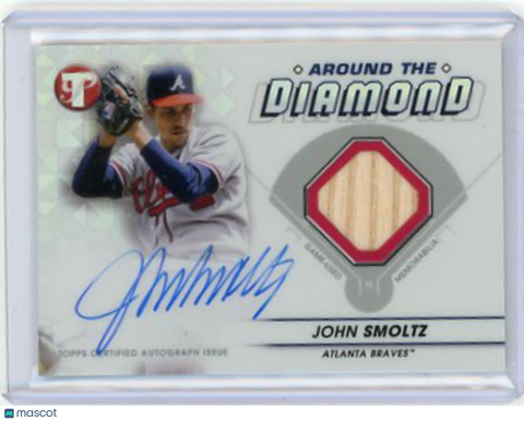 John Smoltz - 2023 Topps Pristine Around the Diamond Auto Relic ADR-JS