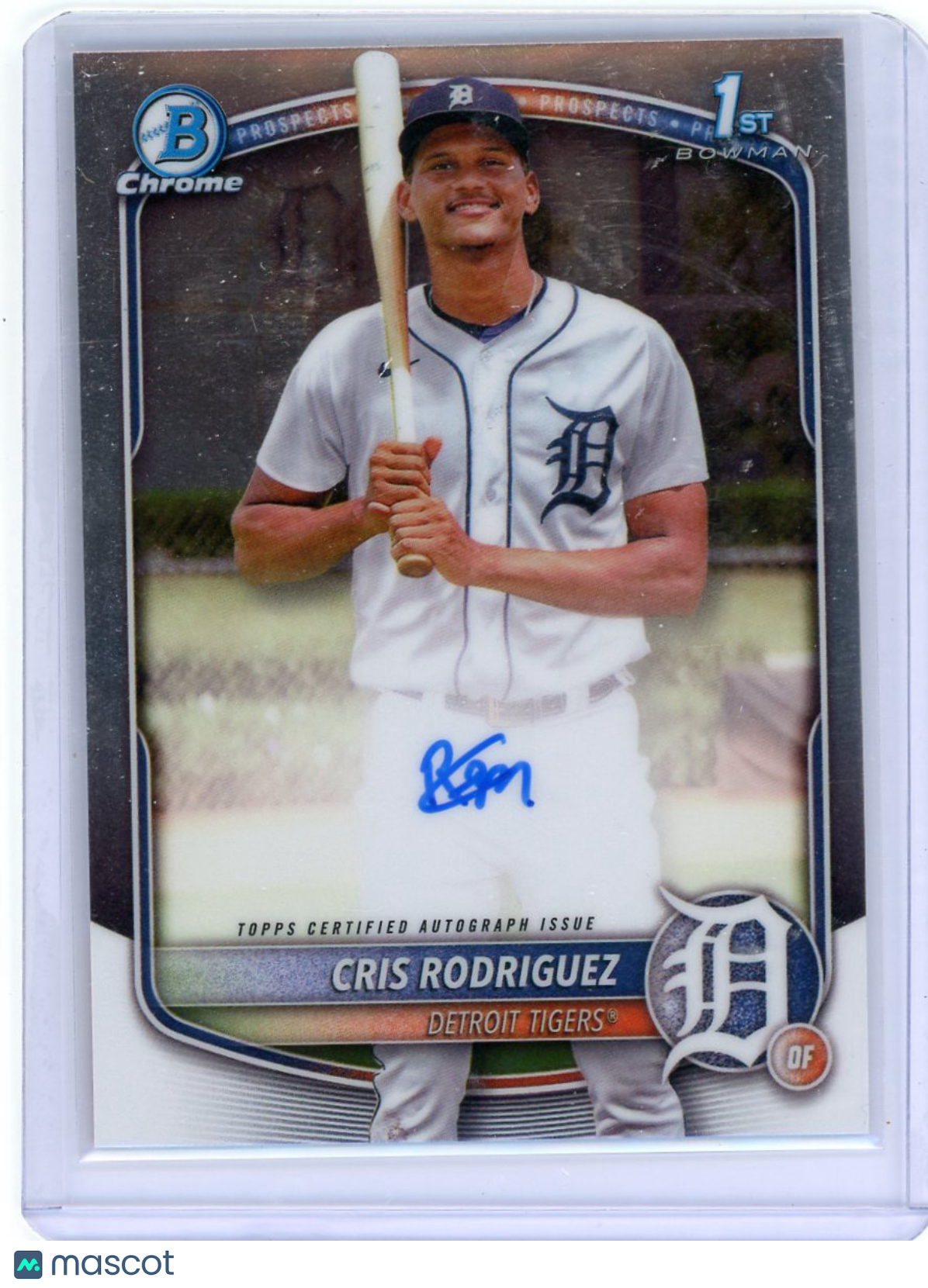 Cris Rodriguez - 2025 Bowman Chrome 1st Prospect Auto