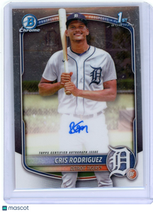 Cris Rodriguez - 2025 Bowman Chrome 1st Prospect Auto