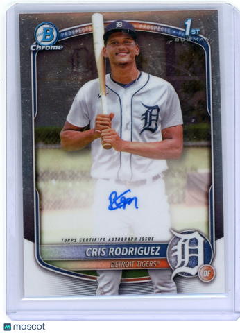 Cris Rodriguez - 2025 Bowman Chrome 1st Prospect Auto