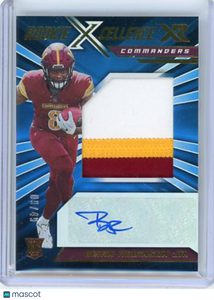 Brian Robinson Jr. - 2012 Panini XR Rookie Xcellence Patch Auto Blue 9/49