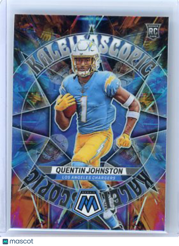 Quentin Johnston - 2022 Panini Mosaic Kaleidoscopic Rookie Case Hit SP