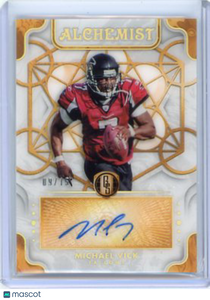 Michael Vick - 2021 Panini Gold Standard Auto Alchemist 09/15 AL-MV