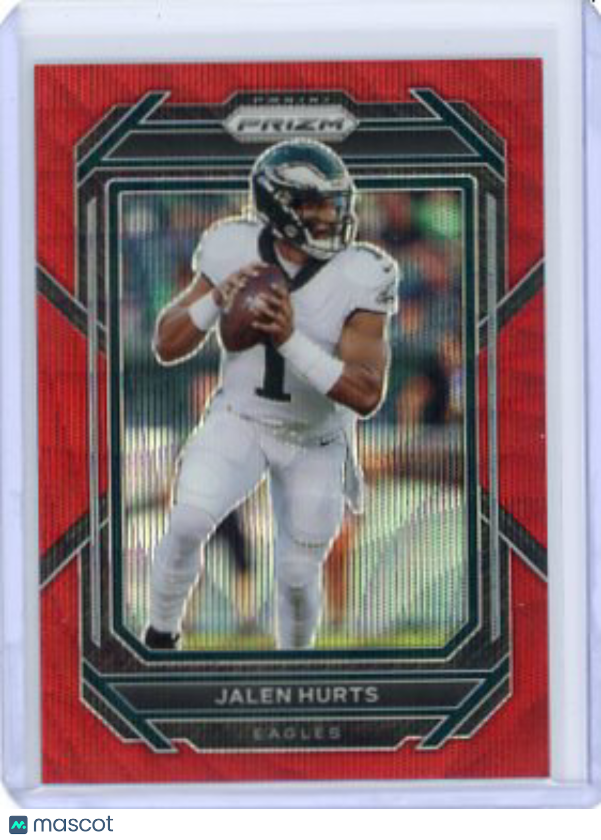 Jalen Hurts - 2022 Panini Prizm Red Wave 099/149 #234 Eagles