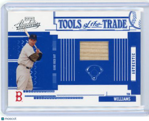 Ted Williams - 2005 Playoff Absolute Tools of the Trade Game-Used Bat 089/100