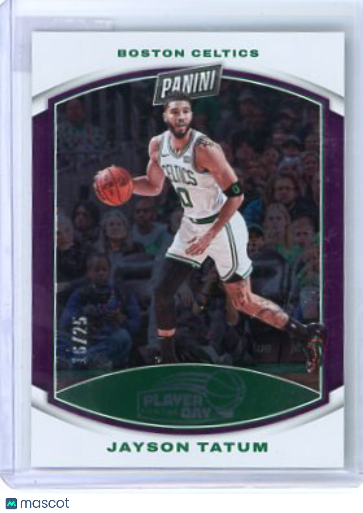 Jayson Tatum - 2023-24 Panini Player of the Day Basketball 16/25 Purple #3
